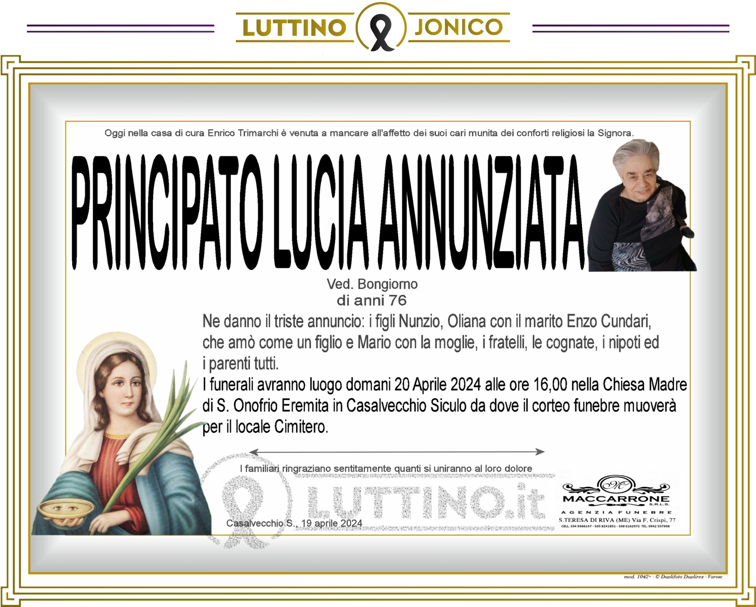 Lucia Annunziata Principato